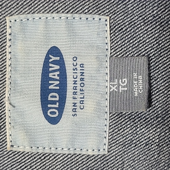 CLASSIC old Navy Denim Jean Jacket XL - Picture 4 of 4